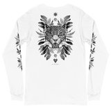 Jaguar w/ Marigold Leaves Long Sleeve T