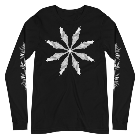 Jaguar w/ Magnolia Leaves Long Sleeve T