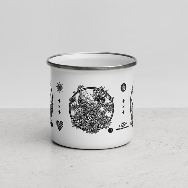 AEON - October, November, December Enamel Mug