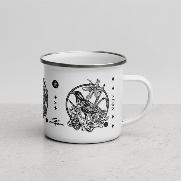 AEON - October, November, December Enamel Mug