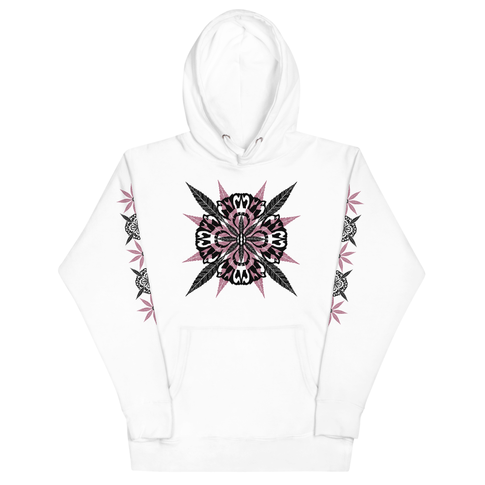 IVI California Poppy with Cannabis Leaves Unisex Hoodie