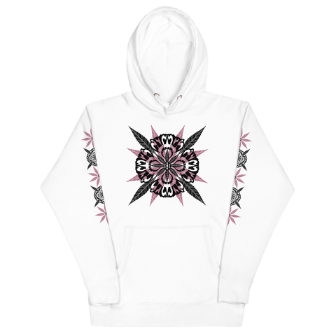 IVI California Poppy with Cannabis Leaves Unisex Hoodie