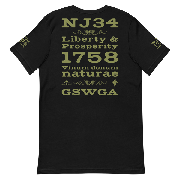 VIN - Typography T with the Garden State Wine Growers Association