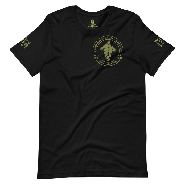 VIN - Typography T with the Garden State Wine Growers Association